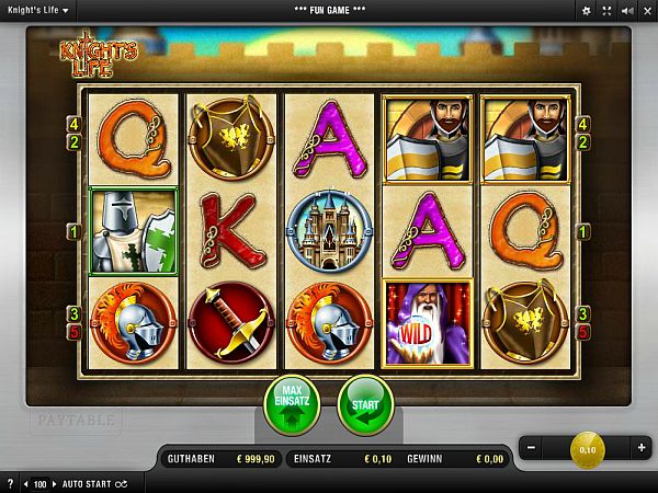 Knights Life Merkur Slot