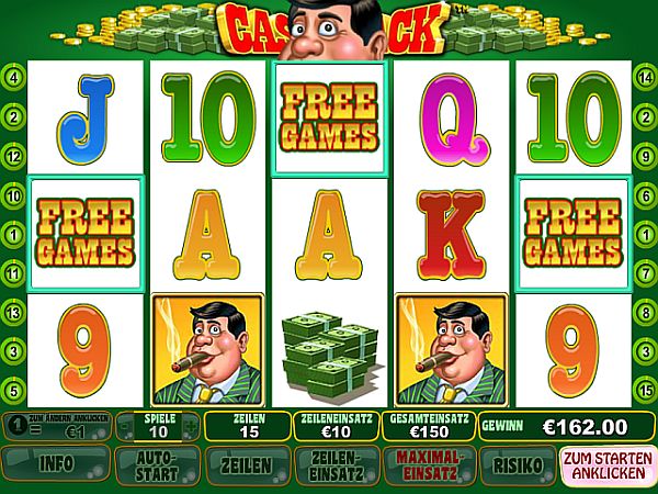 Mr Cash Back Casino Spiel